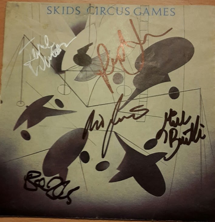 Skids Circus Games signed