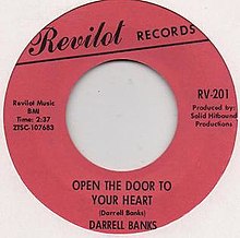 Darrell Banks Open The Door To Your Heart