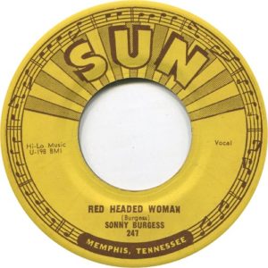 Sonny Burgess Red Headed Woman